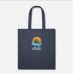 Ocean Day Marine Aquatic Animals Save The Ocean Navy Tote Bag